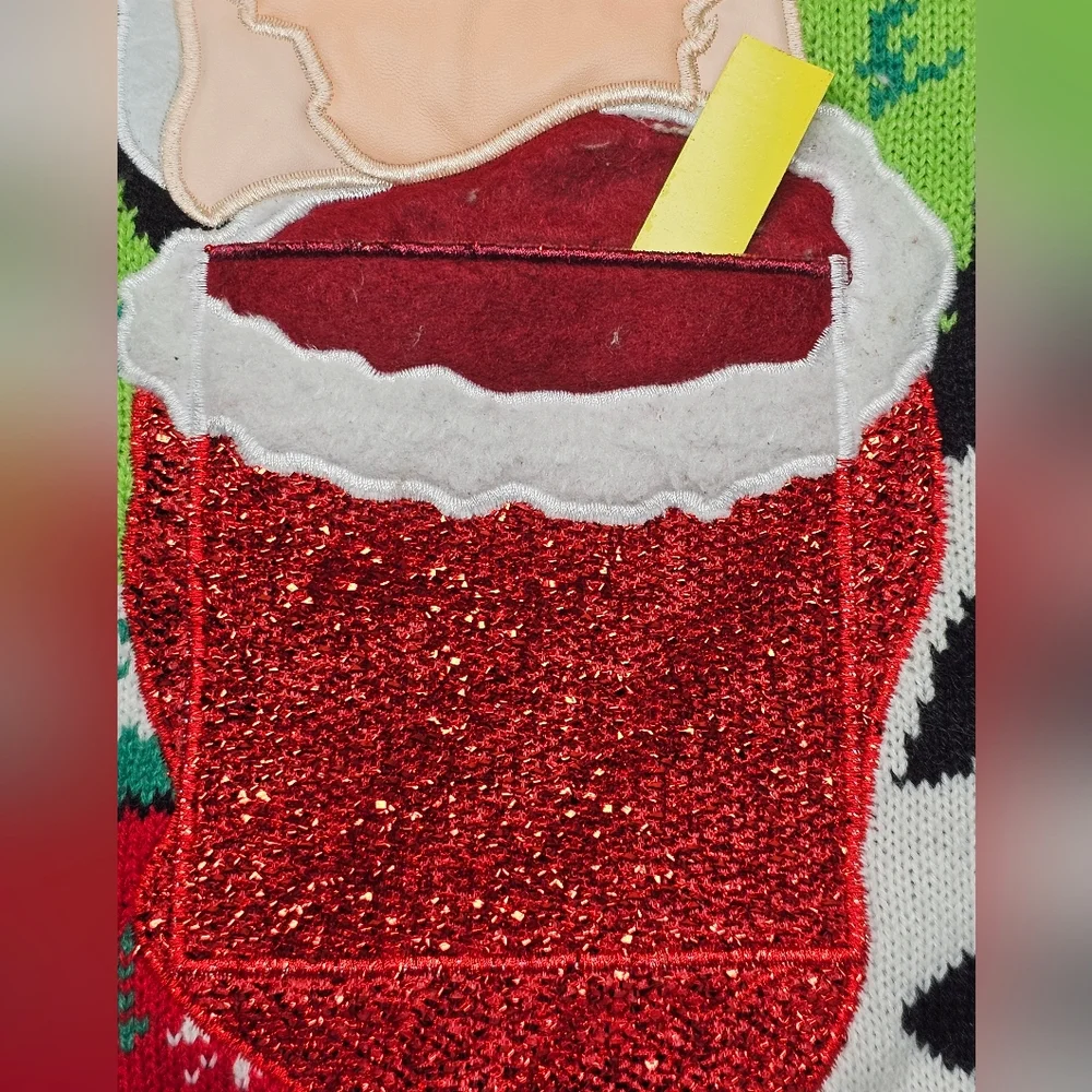 Ugly Christmas Sweater Celebrate Together‎ Mens M Cow